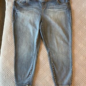 Torrid Light Blue Ankle Jeans